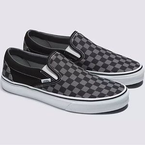 Vans slip on checkerboard Woman’s size 8.0